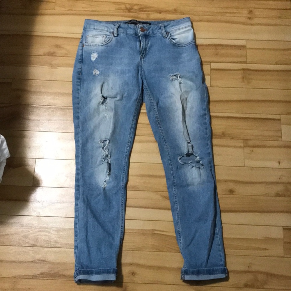 LCW Jeans Light-wash Distressed